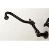 image:imageKingston Brass FB758NFLSP NuWave French 8Inch Centerset Kitchen Faucet with Sprayer Brushed NickelOil Rubbed Bronze