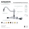 image:imageKingston Brass FB758NFLSP NuWave French 8Inch Centerset Kitchen Faucet with Sprayer Brushed NickelOil Rubbed Bronze