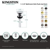 image:imageKingston Brass FB758NFLSP NuWave French 8Inch Centerset Kitchen Faucet with Sprayer Brushed NickelPolished Brass