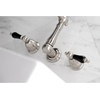 image:imageKingston Brass FB758NFLSP NuWave French 8Inch Centerset Kitchen Faucet with Sprayer Brushed NickelPolished Brass