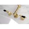 image:imageKingston Brass FB758NFLSP NuWave French 8Inch Centerset Kitchen Faucet with Sprayer Brushed NickelPolished Brass