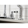 image:imageKingston Brass FB758NFLSP NuWave French 8Inch Centerset Kitchen Faucet with Sprayer Brushed NickelPolished Chrome