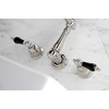 image:imageKingston Brass FB758NFLSP NuWave French 8Inch Centerset Kitchen Faucet with Sprayer Brushed NickelPolished Nickel