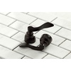 image:imageKingston Brass FB7791NFLSP Nuwave French 8inch Centerset Kitchen Faucet ChromeOil Rubbed Bronze