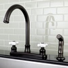 image:imageKingston Brass FB7795PXSP Victorian 8inch Centerset Kitchen Faucet Oil Rubbed Bronze 10 x 8 x 1213Oil Rubbed Bronze