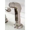 image:imageKingston Brass KB716ACLSP American Classic Centerset Kitchen Faucet with Side Sprayer Antique CopperBrushed Nickel