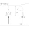 image:imageKingston Brass KS1761ALLS Vintage Kitchen Faucet Without Sprayer Polished ChromePolished Chrome