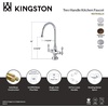 image:imageKingston Brass KS1761ALLS Vintage Kitchen Faucet Without Sprayer Polished ChromePolished Chrome