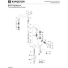 image:imageKingston Brass KS1775ALLS Heritage Single Hole Two Handle Kitchen Faucet Oil Rubbed Bronze  OilRubbed Bronze 13 x 825 x 25Oil Rubbed Bronze