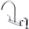 image:imageKingston Brass FB7791NFLSP Nuwave French 8inch Centerset Kitchen Faucet ChromePolished Chrome