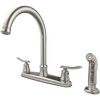 image:imageKingston Brass FB7795JLSP Jamestown 8inch Centerset Kitchen Faucet Oil Rubbed Bronze 1025 x 8 x 1194Brushed Nickel