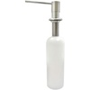 image:imageKingston Brass Gourmet Scape SD3710 Soap Dispenser With Straight Nozzle 17 oz Matte BlackPolished Chrome