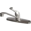 image:imageKingston Brass KB571 Chatham Single Handle Kitchen Faucet without Sprayer Polished Chrome 10 x 713 x 238Brushed Nickel