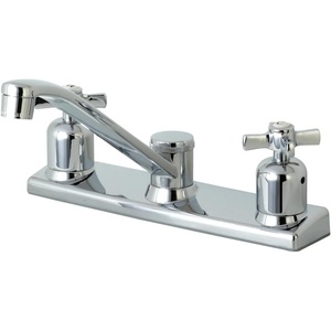 image:imageKingston Brass FB121ZX Millennium 8Inch Centerset Kitchen Faucet Polished ChromePolished Chrome