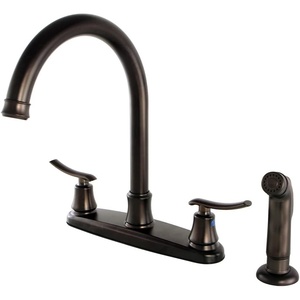 image:imageKingston Brass FB7795JLSP Jamestown 8inch Centerset Kitchen Faucet Oil Rubbed Bronze 1025 x 8 x 1194Oil Rubbed Bronze