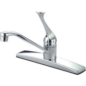 image:imageKingston Brass KB0571 Columbia SingleHandle Centerset Kitchen Faucet Polished Chrome