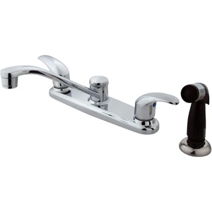 image:imageKingston Brass KB6570LL Legacy SingleHandle Centerset Kitchen Faucet Polished ChromePolished Chrome