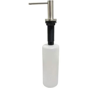 image:imageKingston Brass SD8610 Elinvar Stainless Steel Nozzle Soap Dispenser 17 oz Matte BlackBrushed Nickel