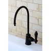 image:imageKingston Brass Gourmetier KS7192AL Restoration Single Handle Water Filtration Faucet Polished Brass 6Inch spout reachOil Rubbed Bronze