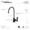 image:imageKingston Brass Gourmetier KS7192AL Restoration Single Handle Water Filtration Faucet Polished Brass 6Inch spout reachOil Rubbed Bronze