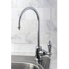 image:imageKingston Brass Gourmetier KS7192AL Restoration Single Handle Water Filtration Faucet Polished Brass 6Inch spout reachPolished Chrome