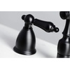 image:imageKingston Brass KB1790ALBS 8Inch Widespread Kitchen Faucet with Brass Sprayer Matte BlackOil Rubbed Bronze