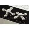 image:imageKingston Brass KB1791AXLS Heritage 8Inch Centerset Kitchen Faucet Polished ChromeBrushed Nickel