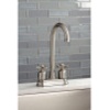 image:imageKingston Brass KB849ZXAC Millennium TwoHandle 2Hole Deck Mount Bar Faucet in Antique CopperAntique Brass