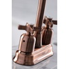 image:imageKingston Brass KB849ZXAC Millennium TwoHandle 2Hole Deck Mount Bar Faucet in Antique CopperAntique Copper