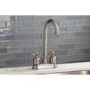 image:imageKingston Brass KB849ZXAC Millennium TwoHandle 2Hole Deck Mount Bar Faucet in Antique CopperBrushed Nickel