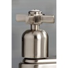 image:imageKingston Brass KB849ZXAC Millennium TwoHandle 2Hole Deck Mount Bar Faucet in Antique CopperBrushed Nickel
