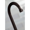 image:imageKingston Brass KB849ZXAC Millennium TwoHandle 2Hole Deck Mount Bar Faucet in Antique CopperOil Rubbed Bronze