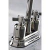 image:imageKingston Brass KB849ZXAC Millennium TwoHandle 2Hole Deck Mount Bar Faucet in Antique CopperPolished Nickel