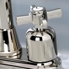 image:imageKingston Brass KB849ZXAC Millennium TwoHandle 2Hole Deck Mount Bar Faucet in Antique CopperPolished Nickel
