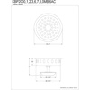 image:imageKingston Brass KBP2003 Made to Match Kitchen Sink Basket Strainer Antique Brass