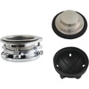 image:imageKingston Brass KDK4301 Made to Match Garbage Disposal Splash Guard Polished Stainless SteelPolished ChromePolished Stainless SteelPolished Chrome