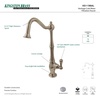 image:imageKingston Brass KS1195AL Heritage Water Filtration Faucet Oil Rubbed Bronze 11 x 525 x 175Brushed Nickel