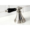 image:imageKingston Brass KS2795PKLBS Duchess Widespread Kitchen Faucet with Brass Sprayer Oil Rubbed BronzeBrushed Nickel