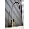 image:imageKingston Brass KS5193BAL Heirloom SingleHandle Water Filtration Faucet Antique BrassAntique Brass