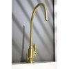 image:imageKingston Brass KS5193BAL Heirloom SingleHandle Water Filtration Faucet Antique BrassBrushed Brass