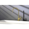 image:imageKingston Brass KS5193BAL Heirloom SingleHandle Water Filtration Faucet Antique BrassBrushed Brass