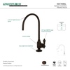 image:imageKingston Brass KS5193BAL Heirloom SingleHandle Water Filtration Faucet Antique BrassOil Rubbed Bronze