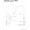 image:imageKingston Brass KS5193BAL Heirloom SingleHandle Water Filtration Faucet Antique BrassPolished Brass