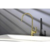 image:imageKingston Brass KS5197NML Magellan SingleHandle Water Filtration Faucet Brushed BrassBrushed Brass