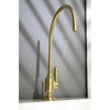 image:imageKingston Brass KS5197NML Magellan SingleHandle Water Filtration Faucet Brushed BrassBrushed Brass