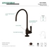 image:imageKingston Brass KS5197NML Magellan SingleHandle Water Filtration Faucet Brushed BrassOil Rubbed Bronze