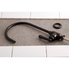 image:imageKingston Brass KS5197NML Magellan SingleHandle Water Filtration Faucet Brushed BrassOil Rubbed Bronze