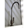 image:imageKingston Brass KS5197NML Magellan SingleHandle Water Filtration Faucet Brushed BrassOil Rubbed Bronze