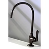 image:imageKingston Brass KS5197NML Magellan SingleHandle Water Filtration Faucet Brushed BrassOil Rubbed Bronze