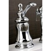 image:imageKingston Brass KS7805TPLBS Templeton Widespread Kitchen Faucet with Brass Sprayer Oil Rubbed Bronze 8Inch Center  OilRubbed BronzePolished Chrome